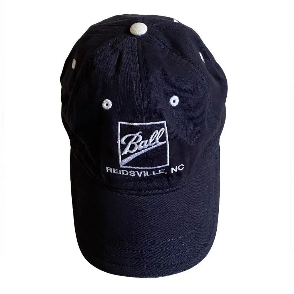 OTTO Ball Reidsville, NC Baseball Hat Cap Navy Blue Adjustable One Size Adult